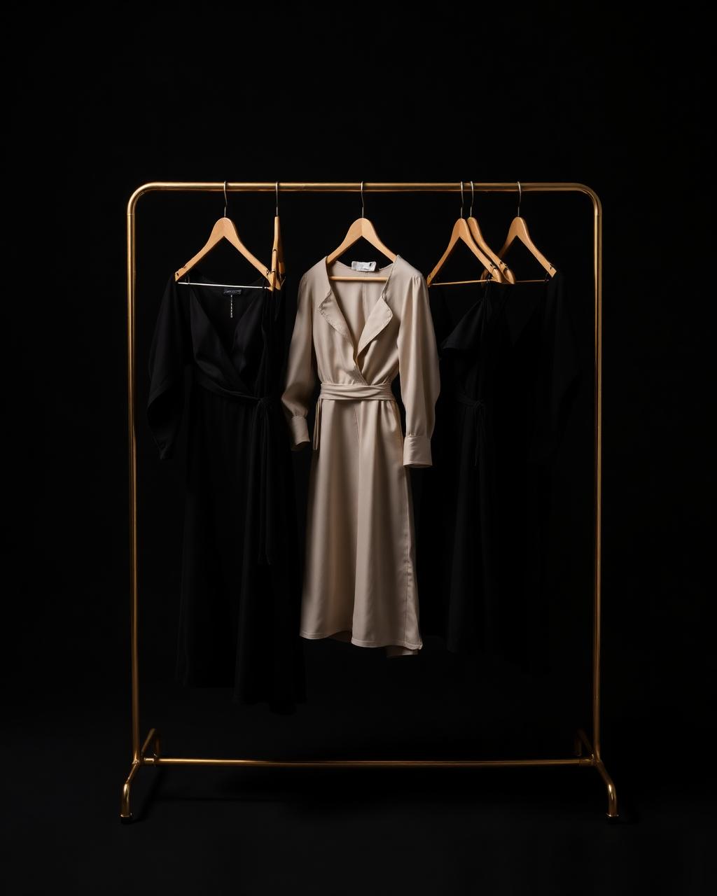 Onyx Silk Slip Dress